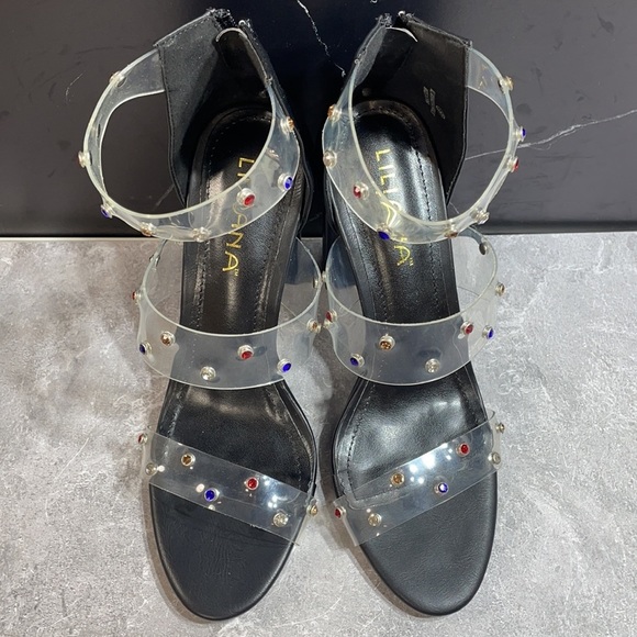 Liliana Heels Black Size 9m - Picture 7 of 10